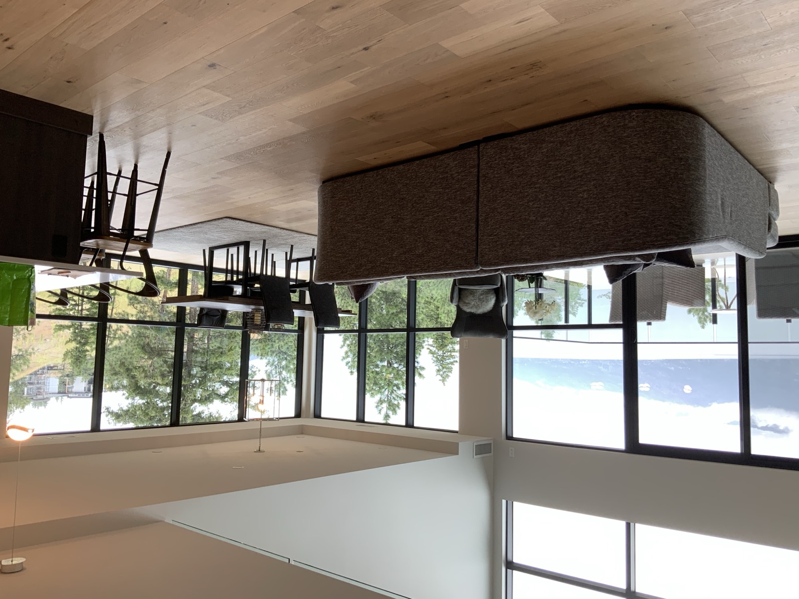 Condominium interior during an inspection that covers the whole building, not just the unit